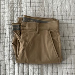 Weatherproof Vintage Men's Performance Weather-Flex Flex Flatfront Pant